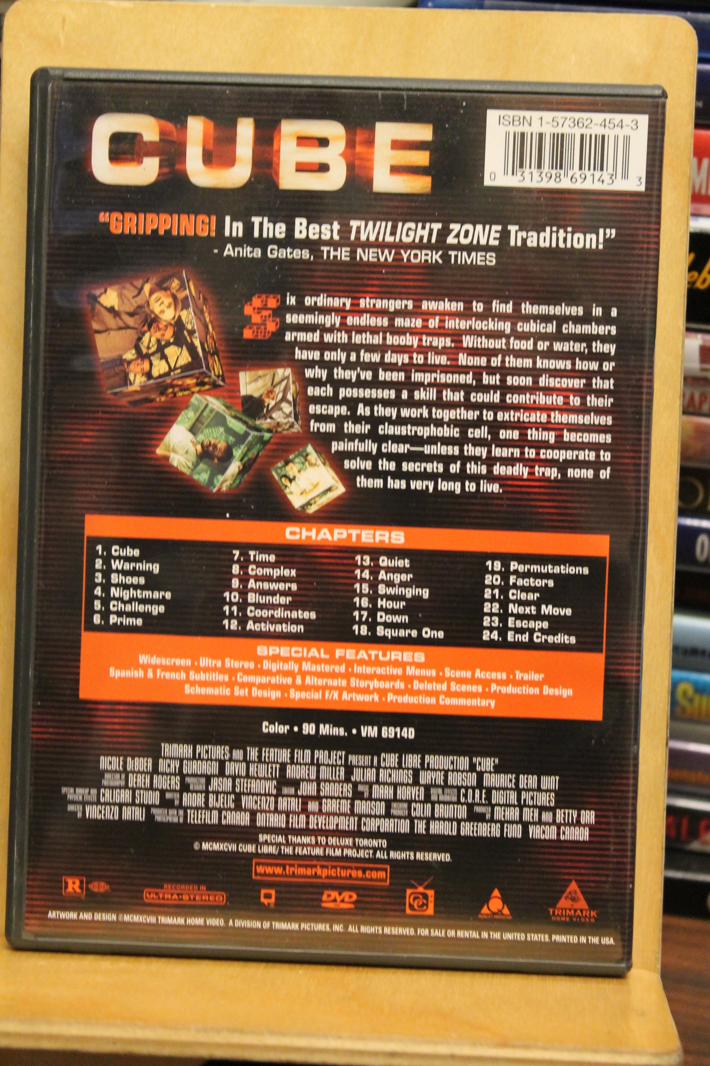 Cube DVD