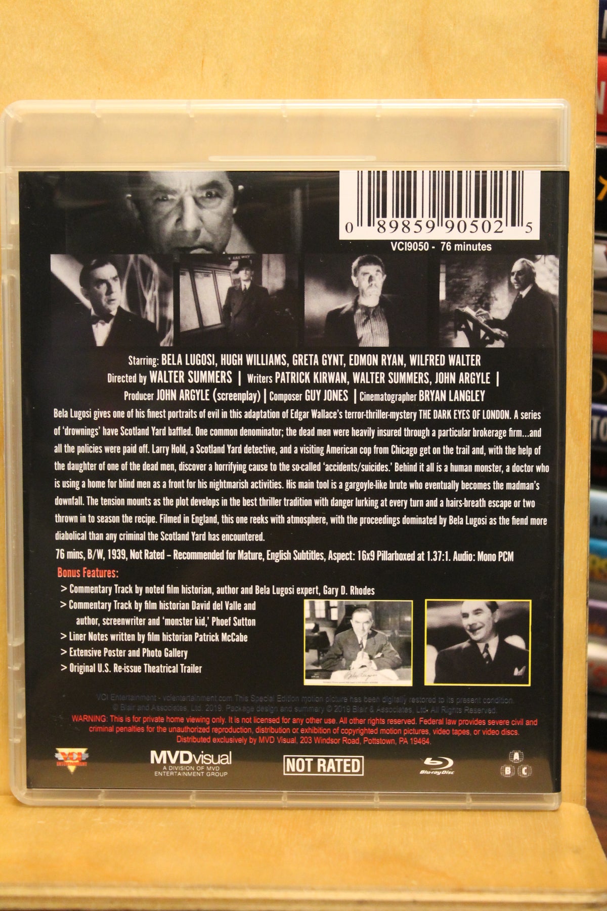 The Dark Eyes of London Blu-ray