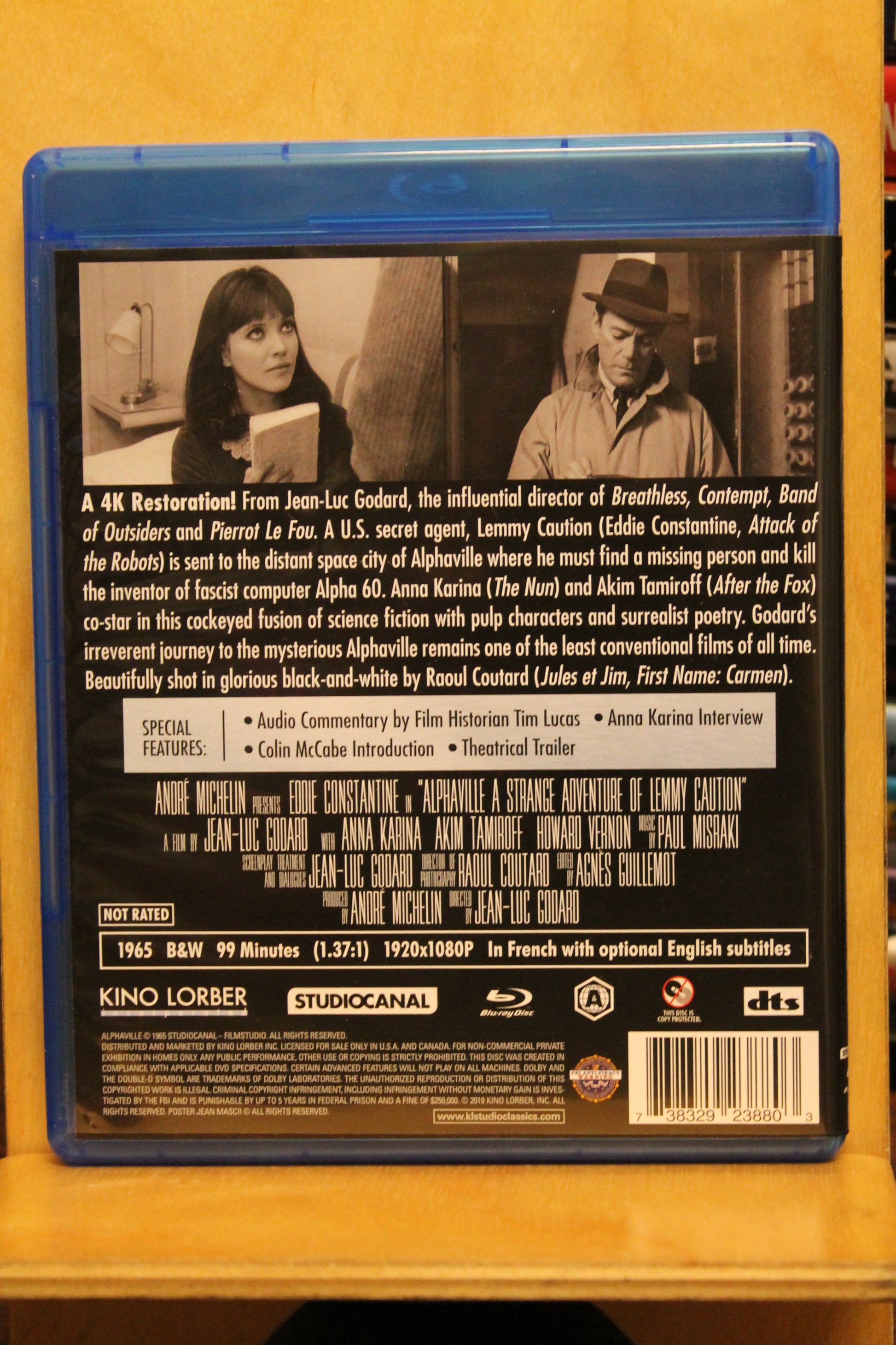 Alphaville Blu-ray