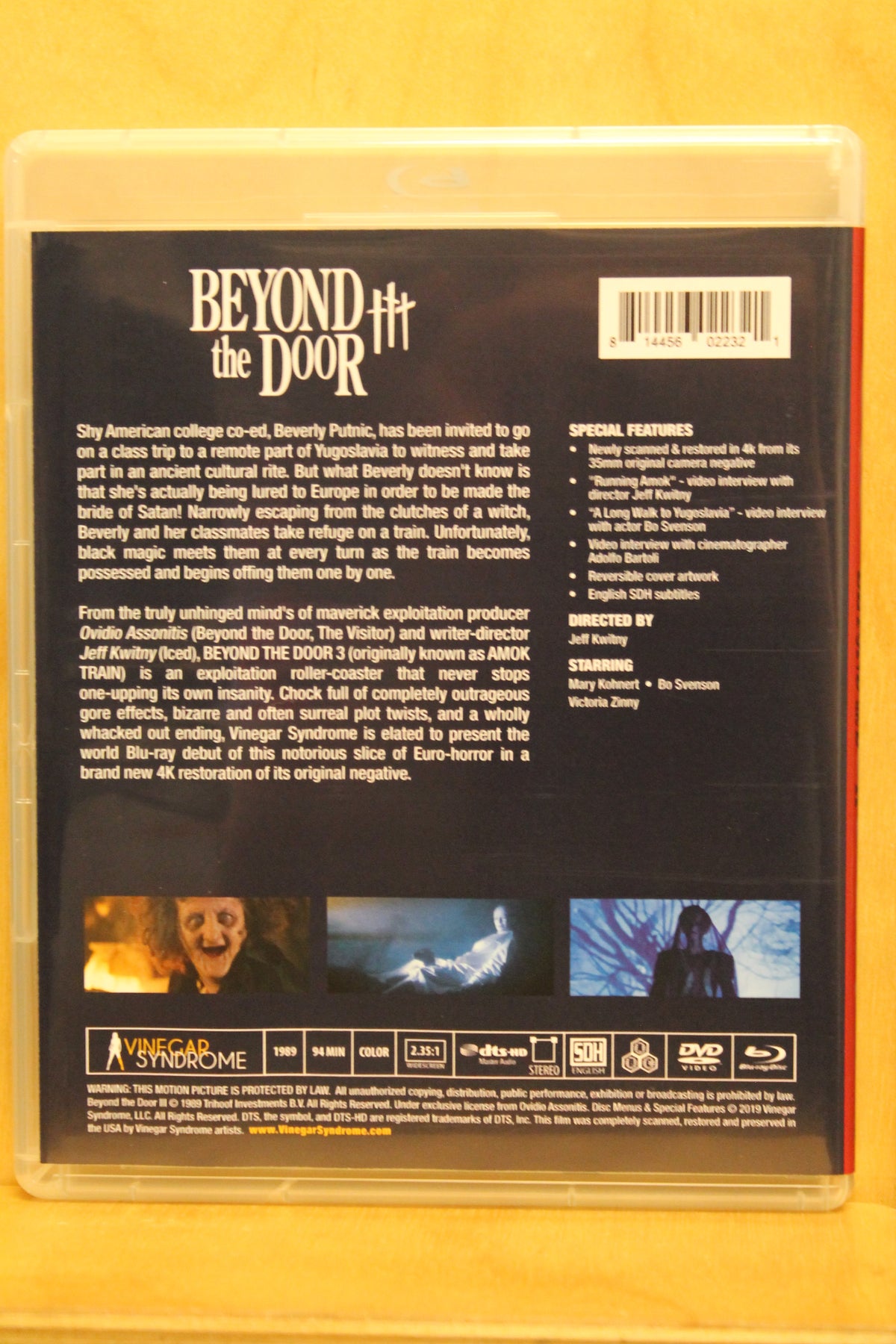 Beyond the Door III Blu-ray
