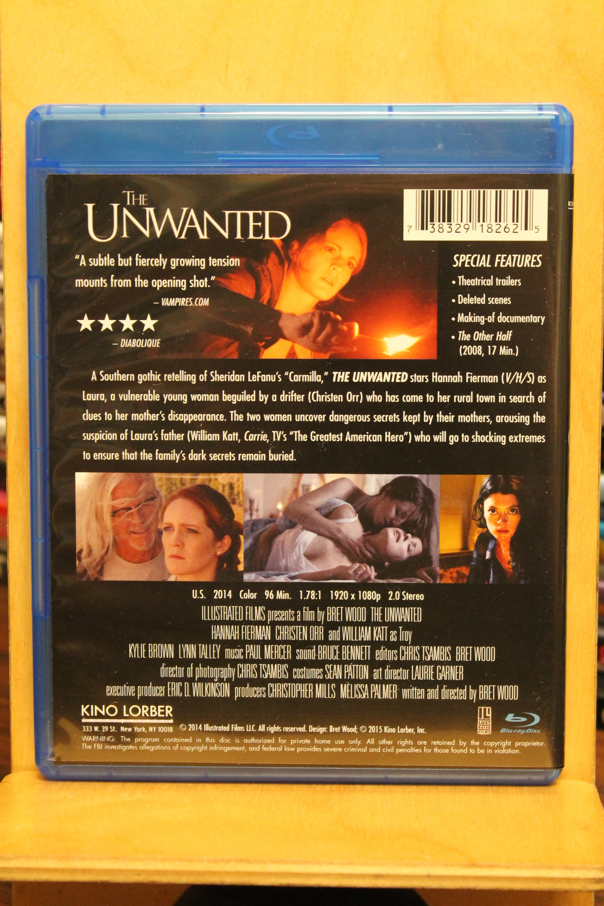The Unwanted Blu-ray