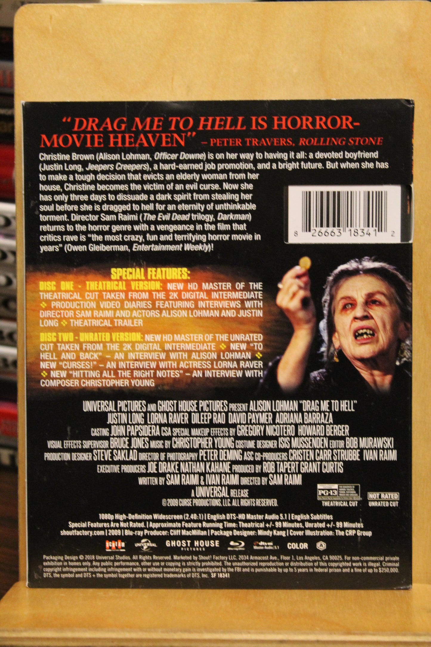 Drag Me to Hell Blu-ray
