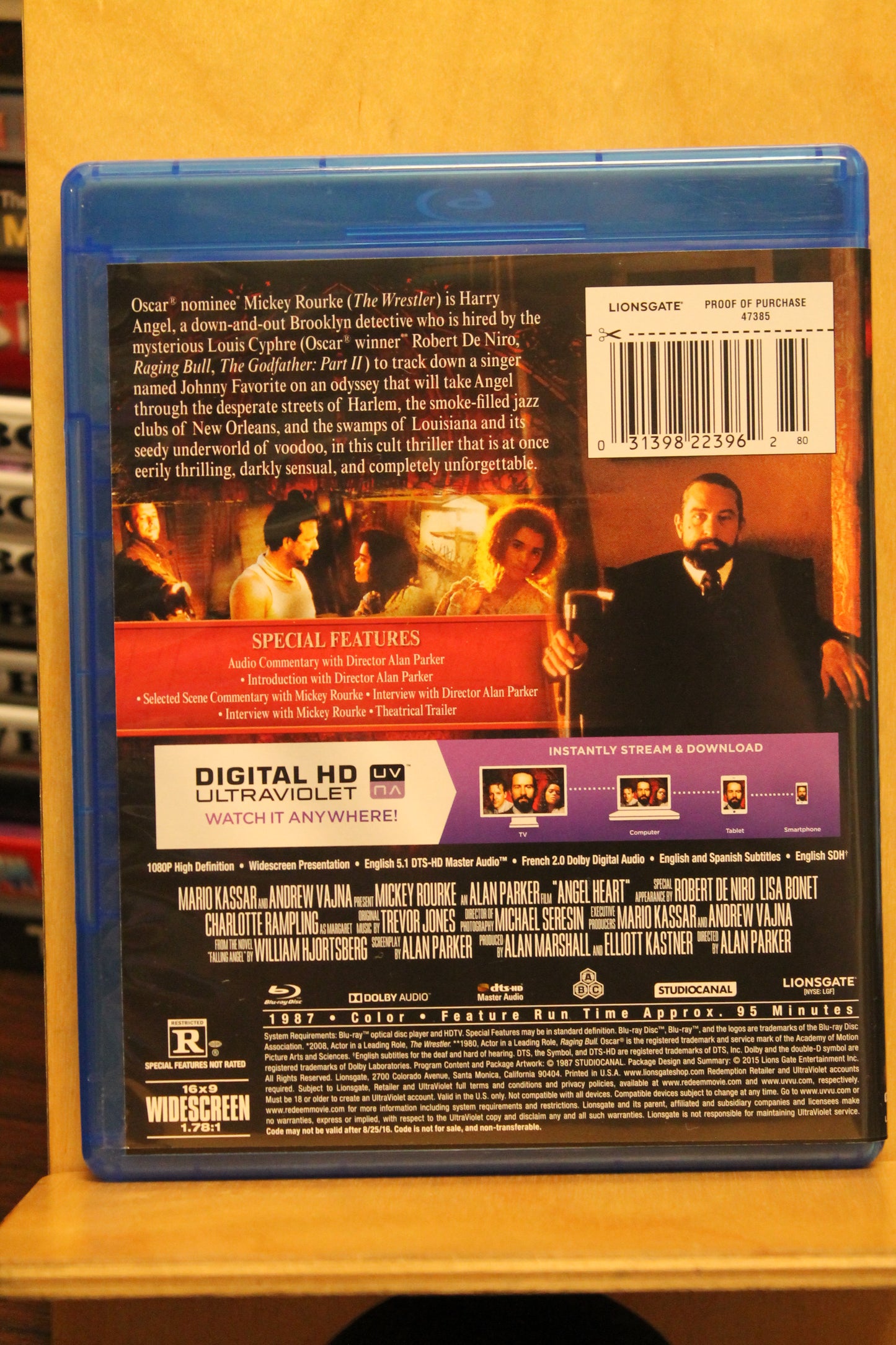 Angel Heart Blu-ray