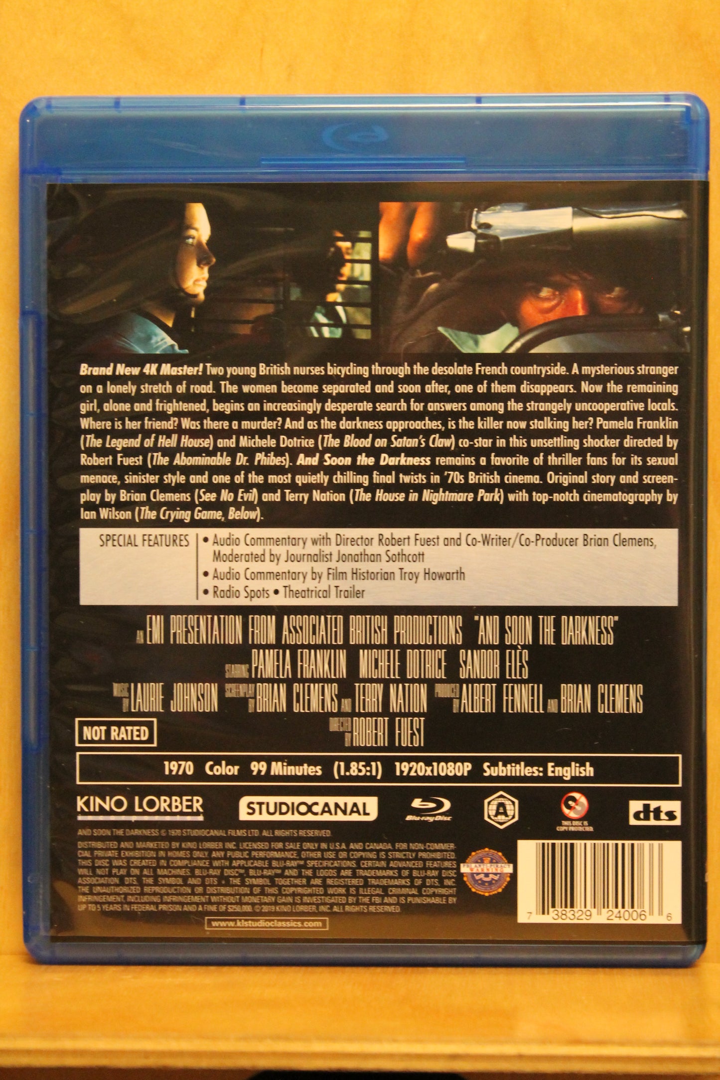 And Soon the Darkness Blu-ray