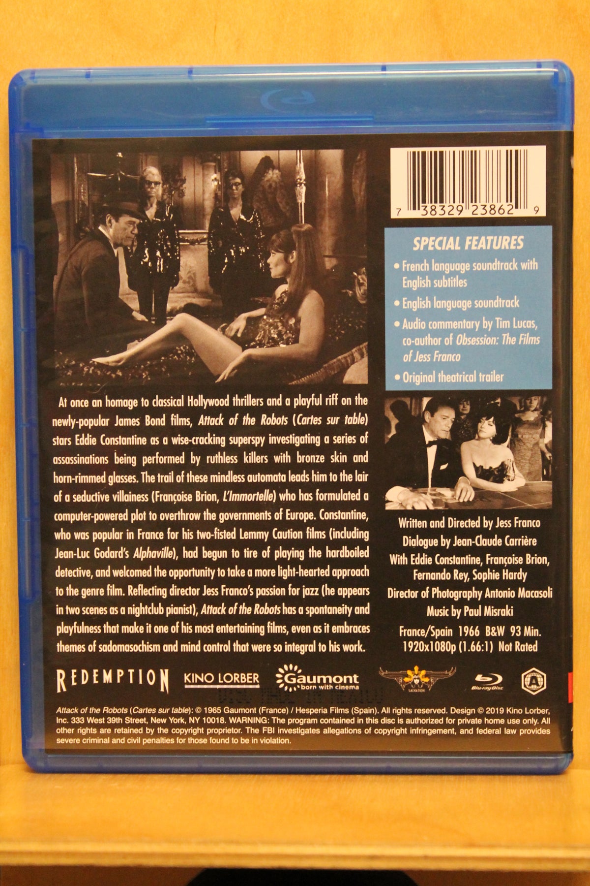 Attack of the Robots Blu-ray