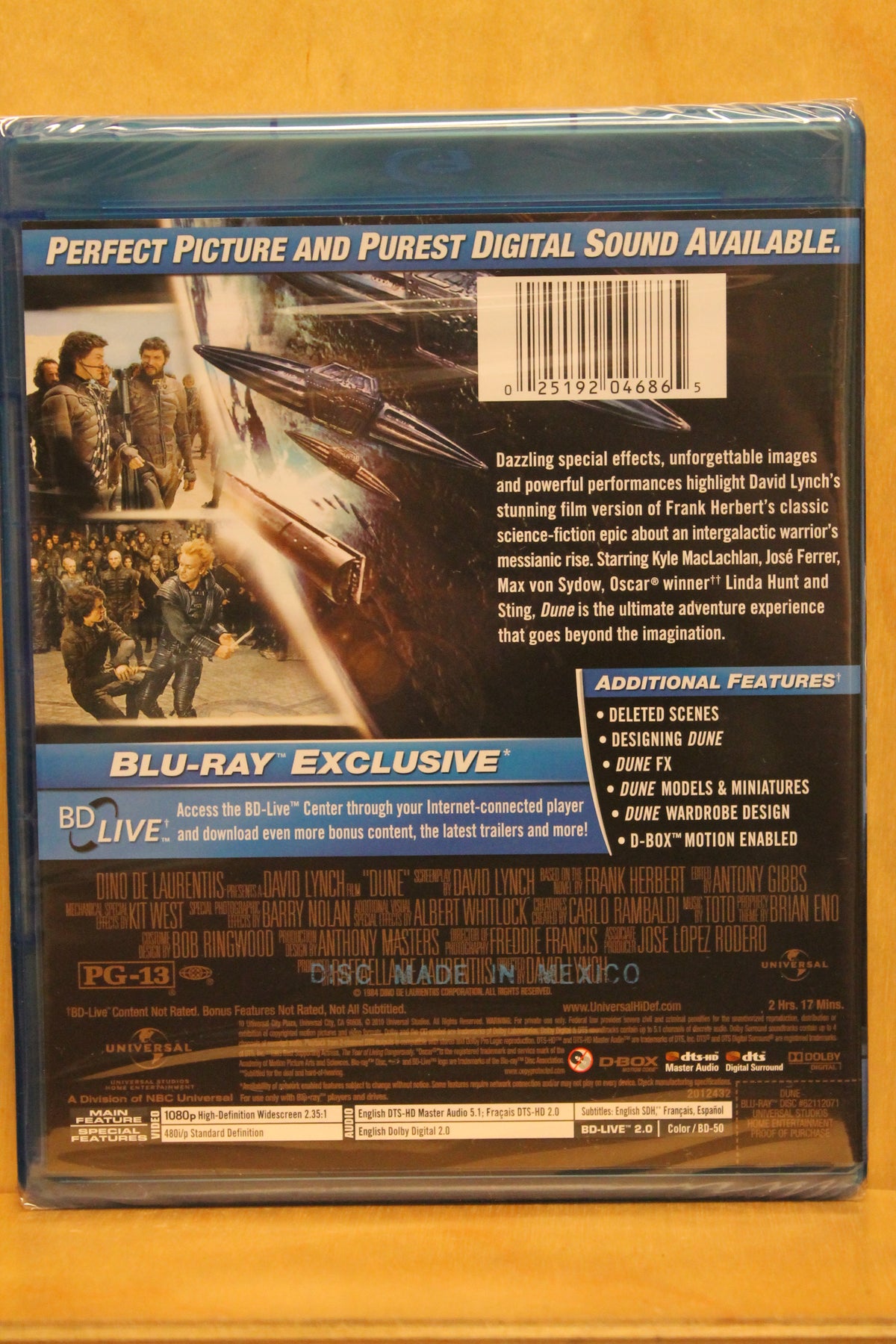 Dune Blu-ray