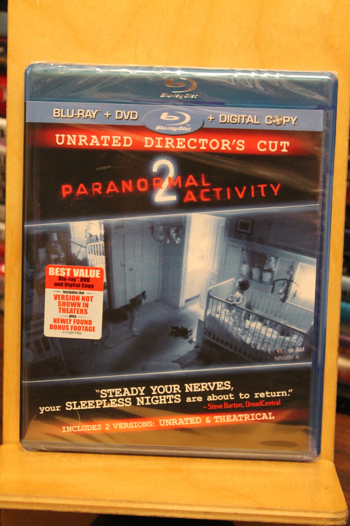 Paranormal Activity 2 Blu-ray