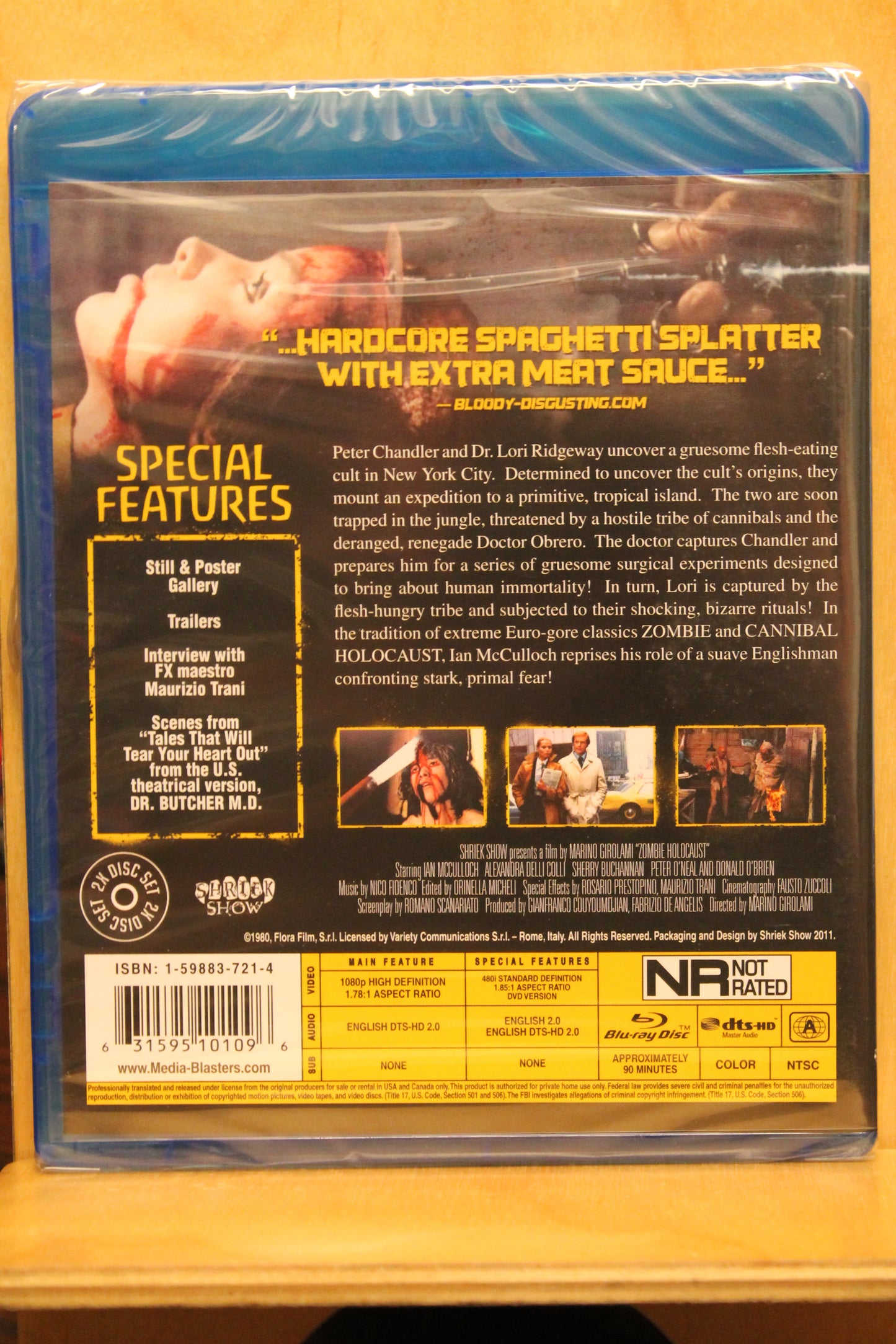 Doctor Butcher M.D. Blu-ray