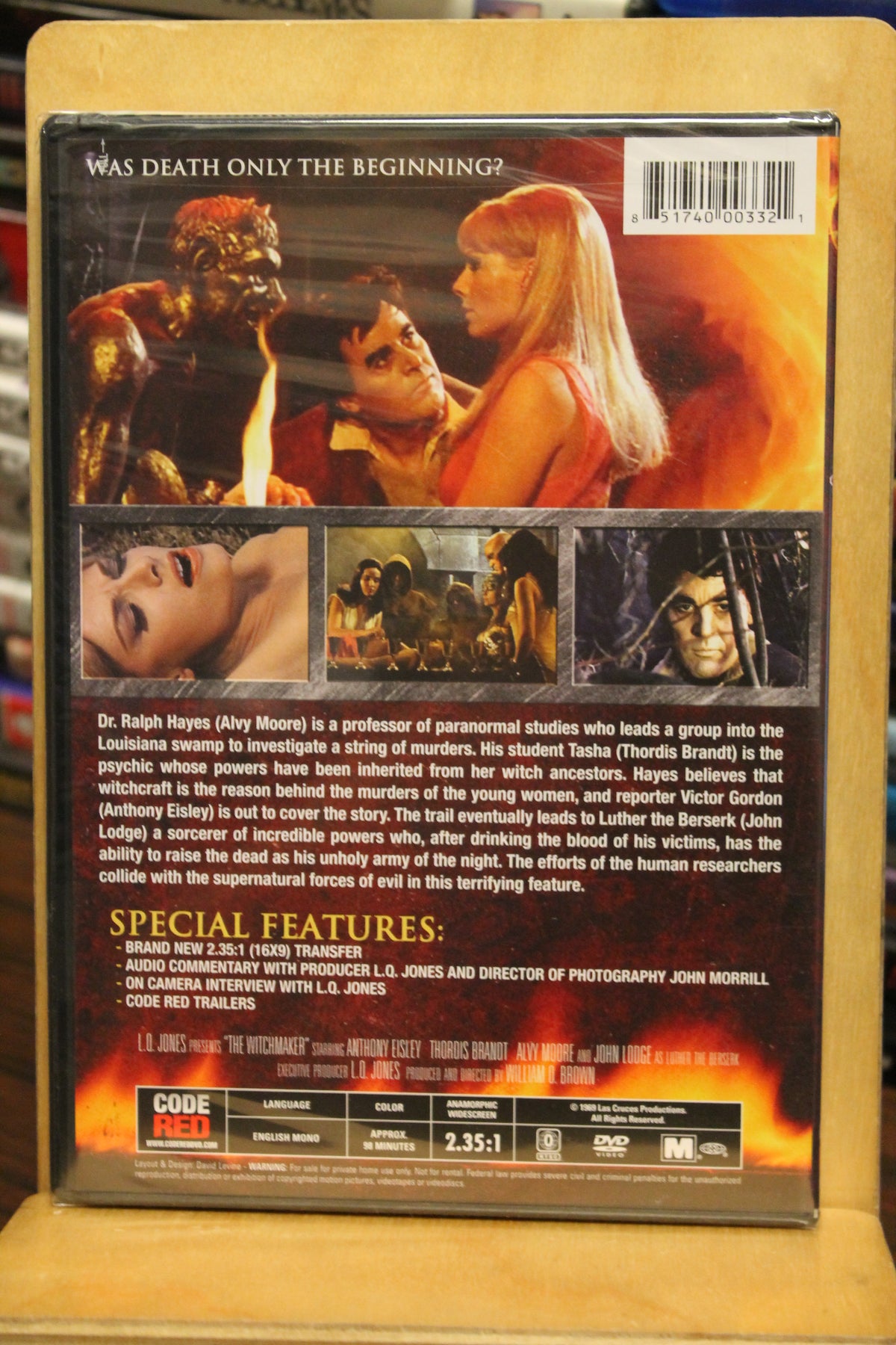 The Naked Witch DVD