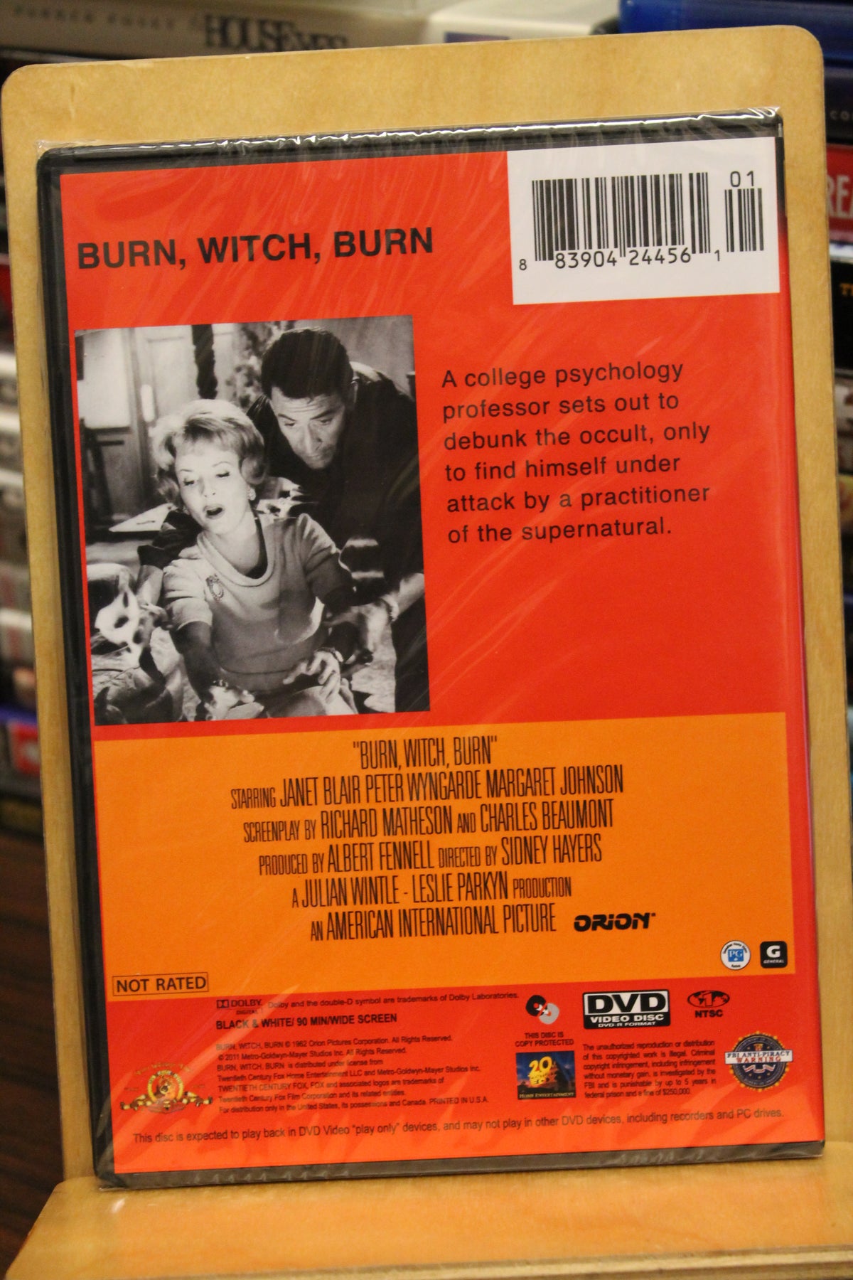 Night of the Eagle DVD