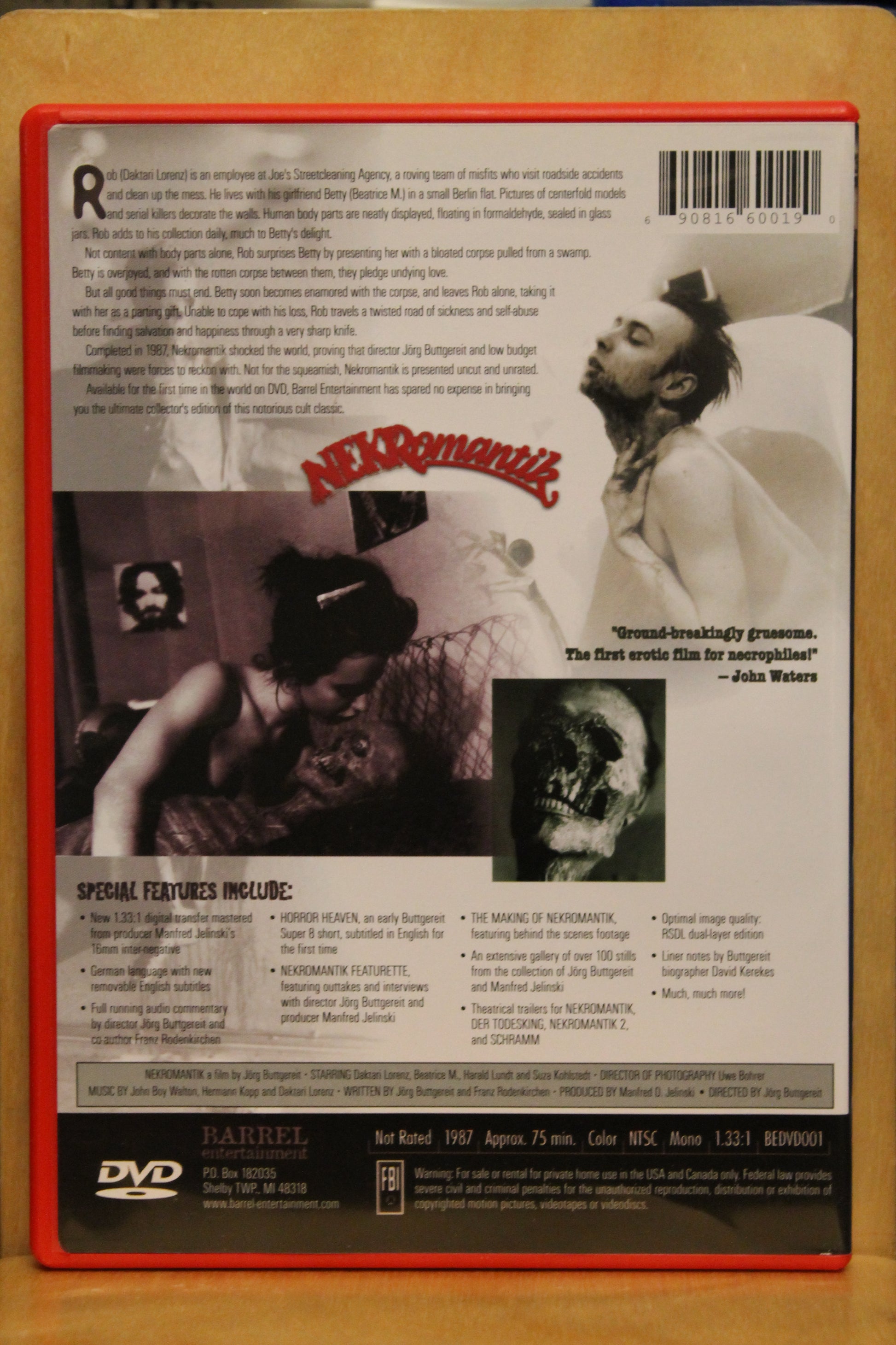 Nekromantik DVD