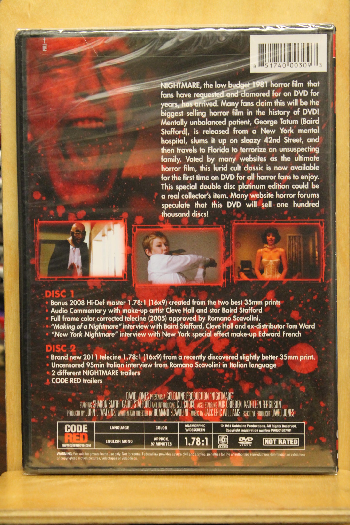 Nightmare DVD