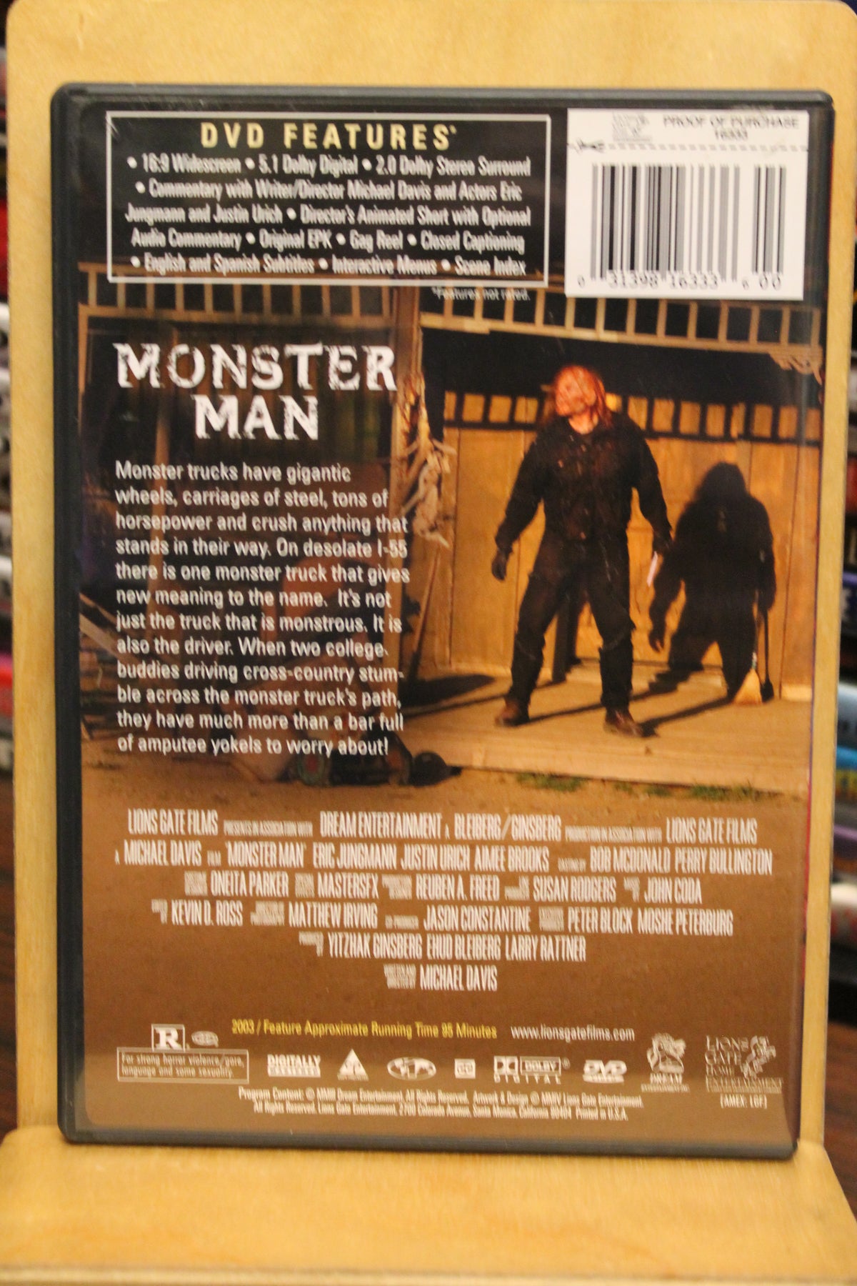 Monster Man DVD