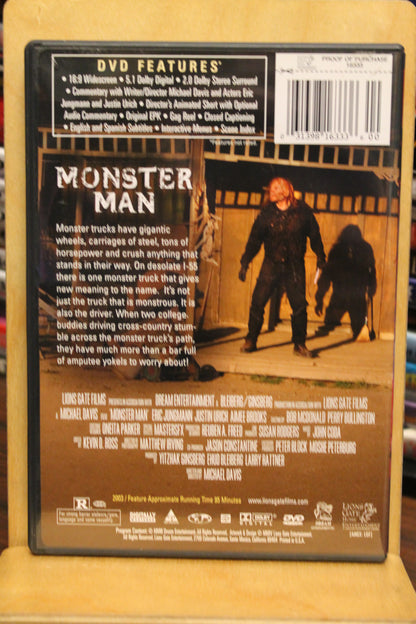 Monster Man DVD