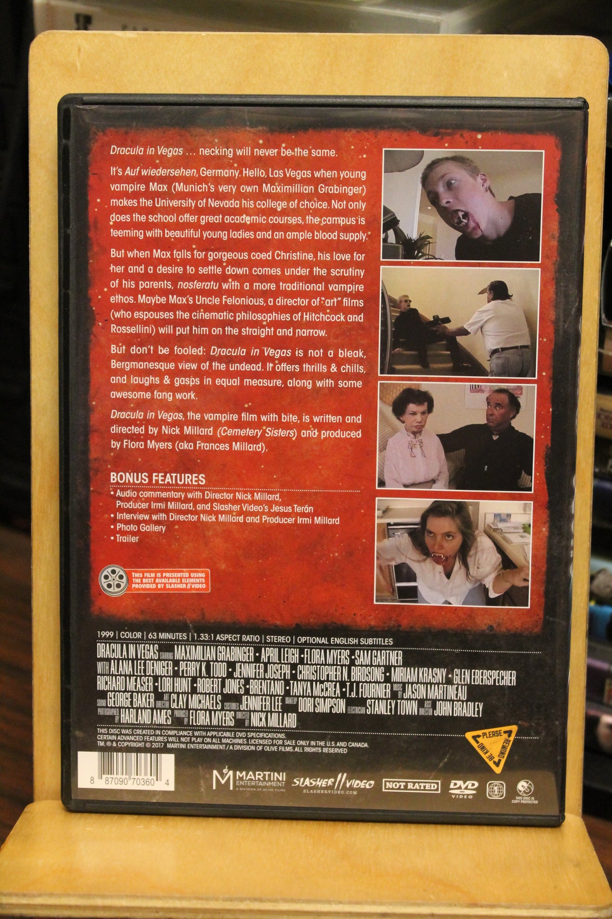 Dracula in Vegas DVD