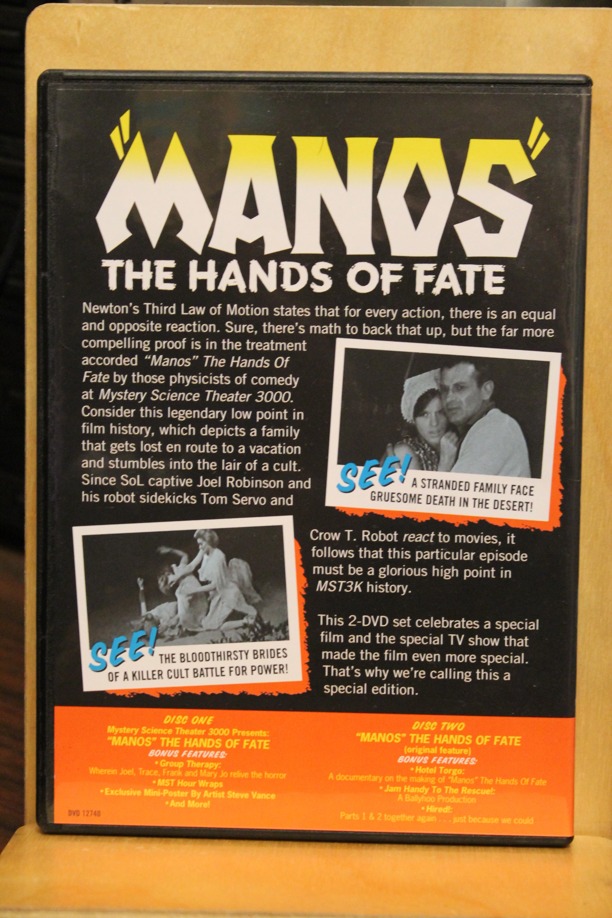 Manos: The Hands of Fate DVD