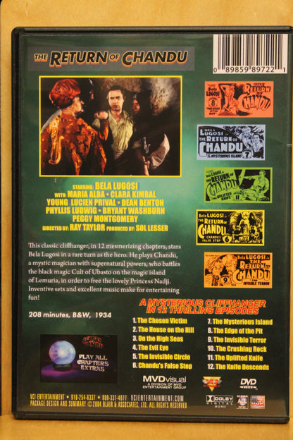 The Return of Chandu DVD