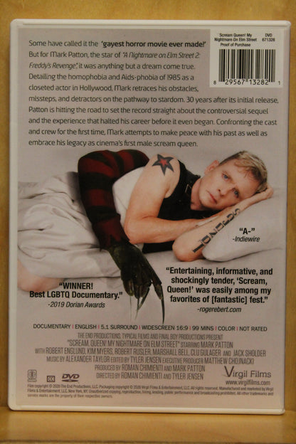 Scream, Queen! My Nightmare on Elm Street DVD