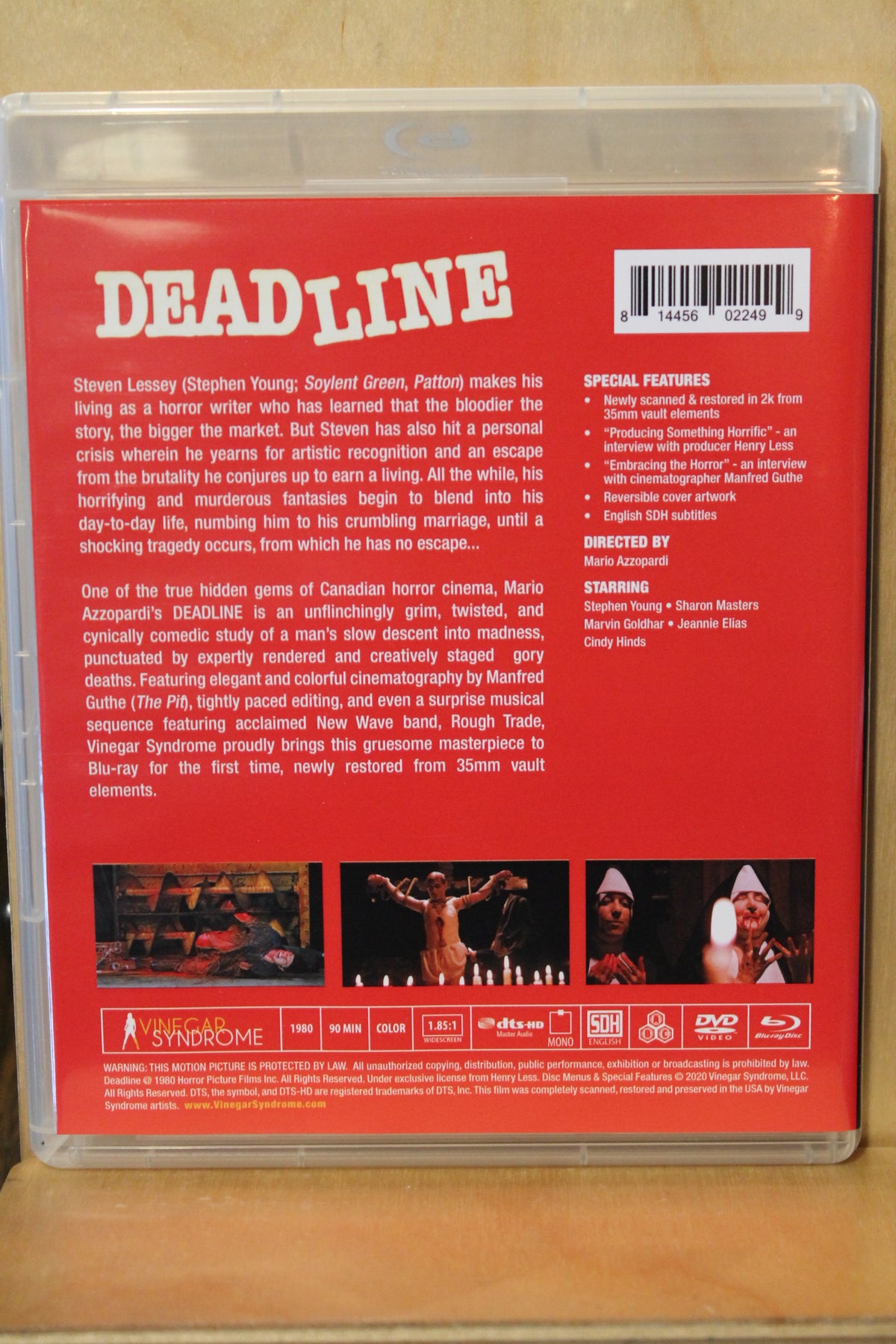 Deadline Blu-ray