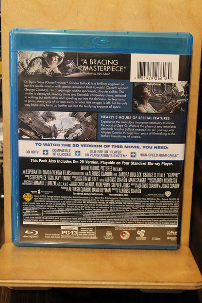 Gravity Blu-ray