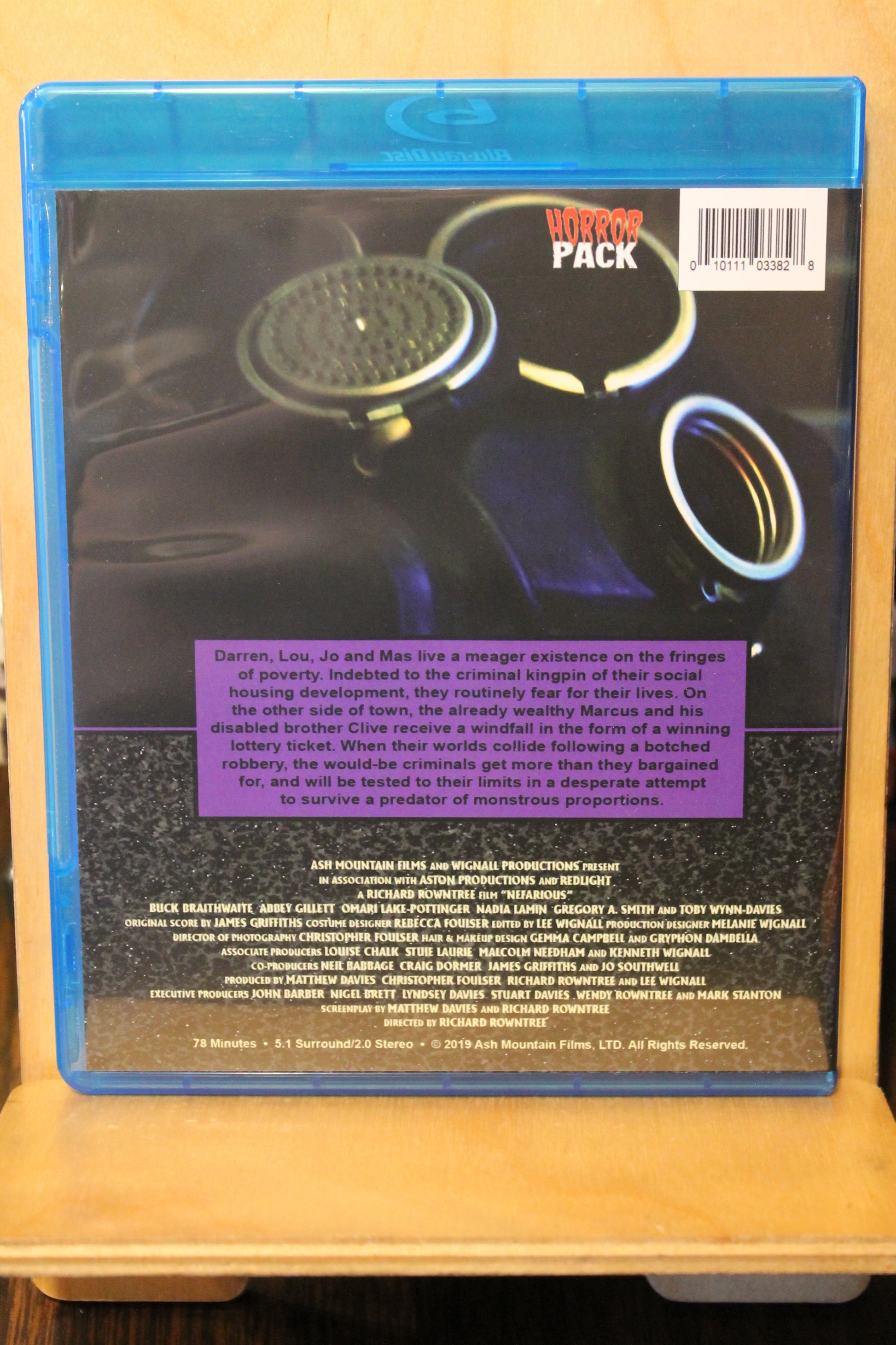 Nefarious Blu-ray