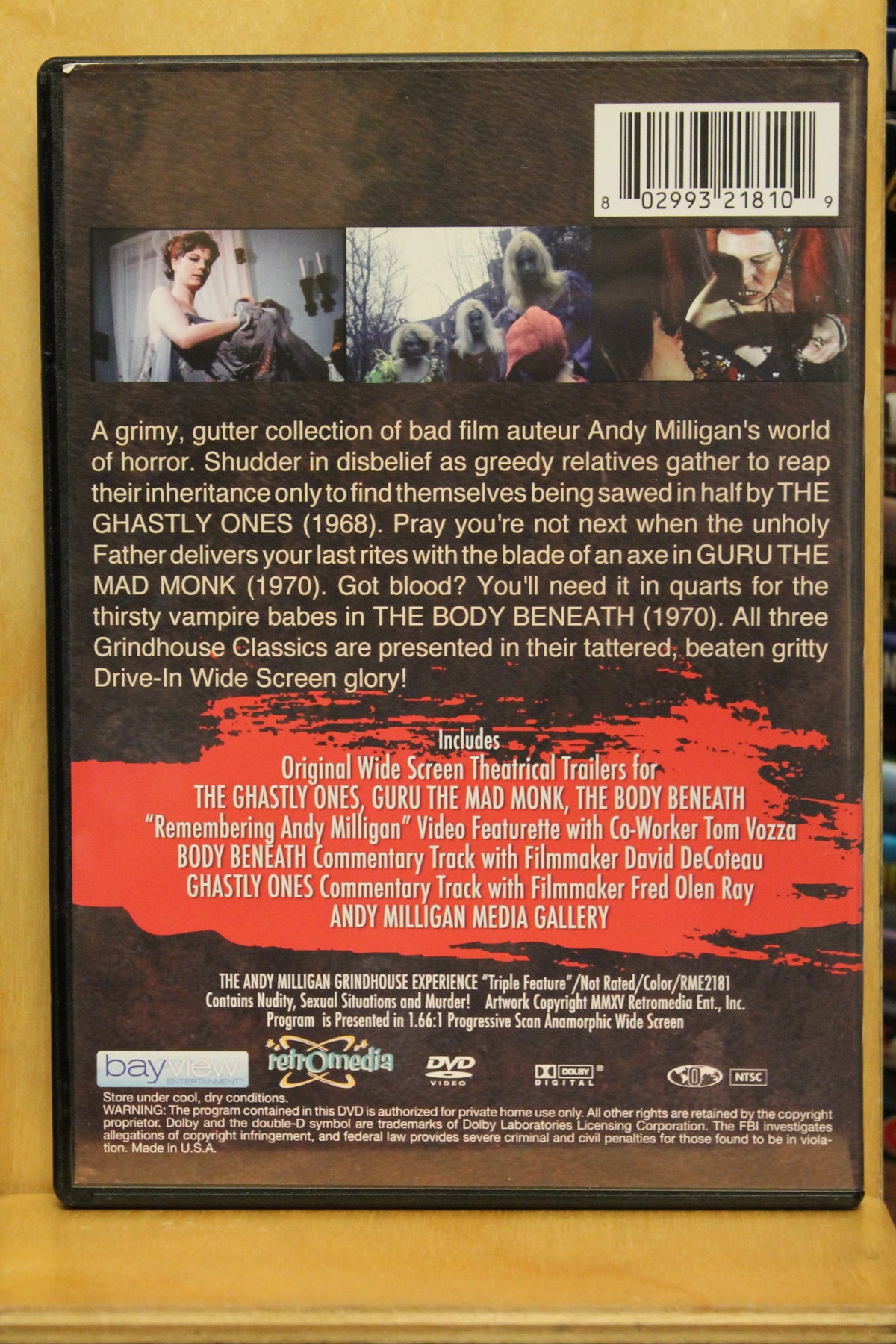 The Ghastly Ones DVD