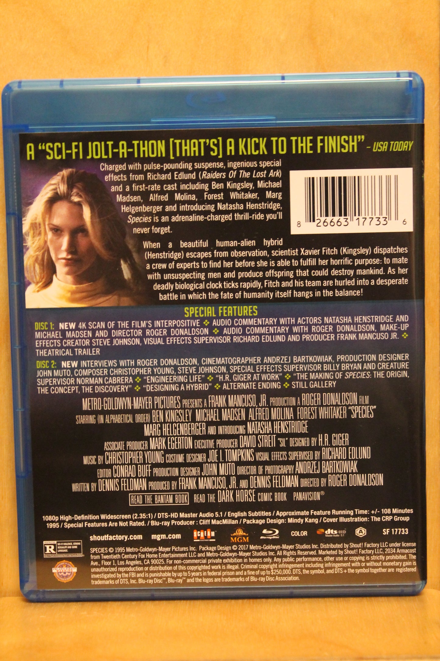Species Blu-ray