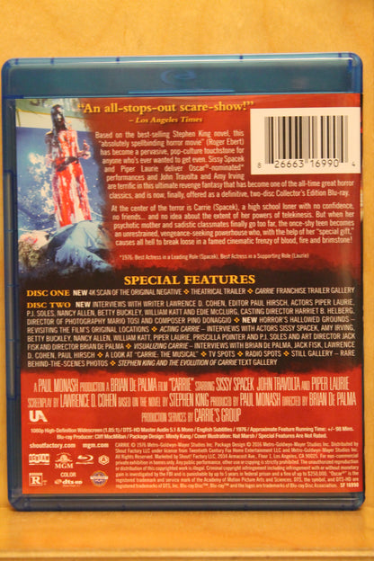Carrie Blu-ray