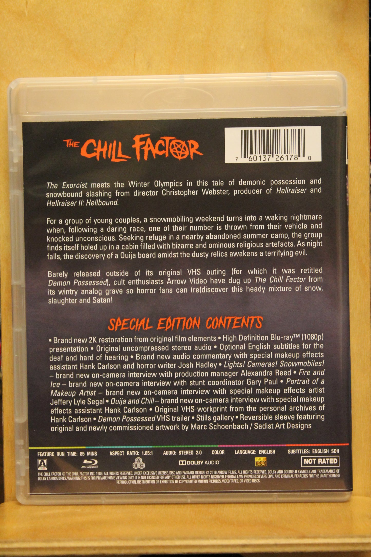 Chill Factor Blu-ray