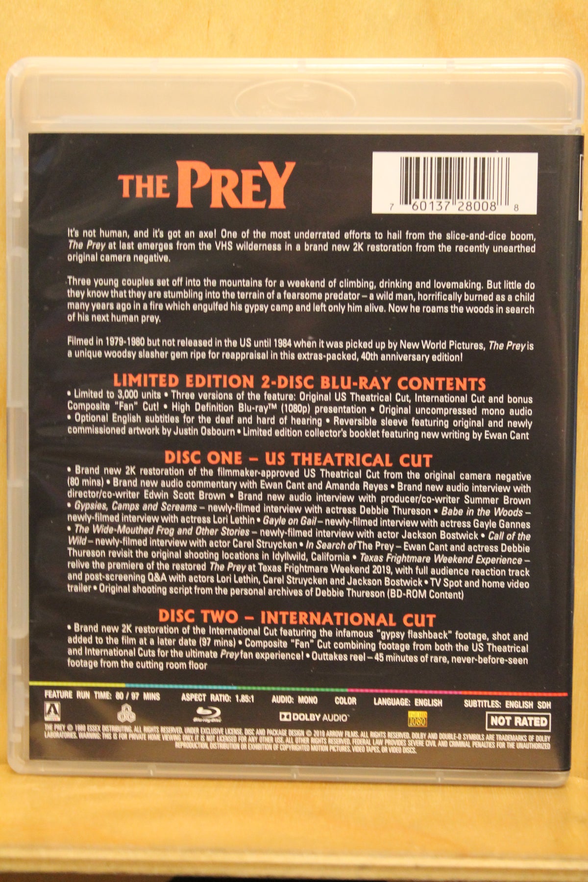 The Prey Blu-ray