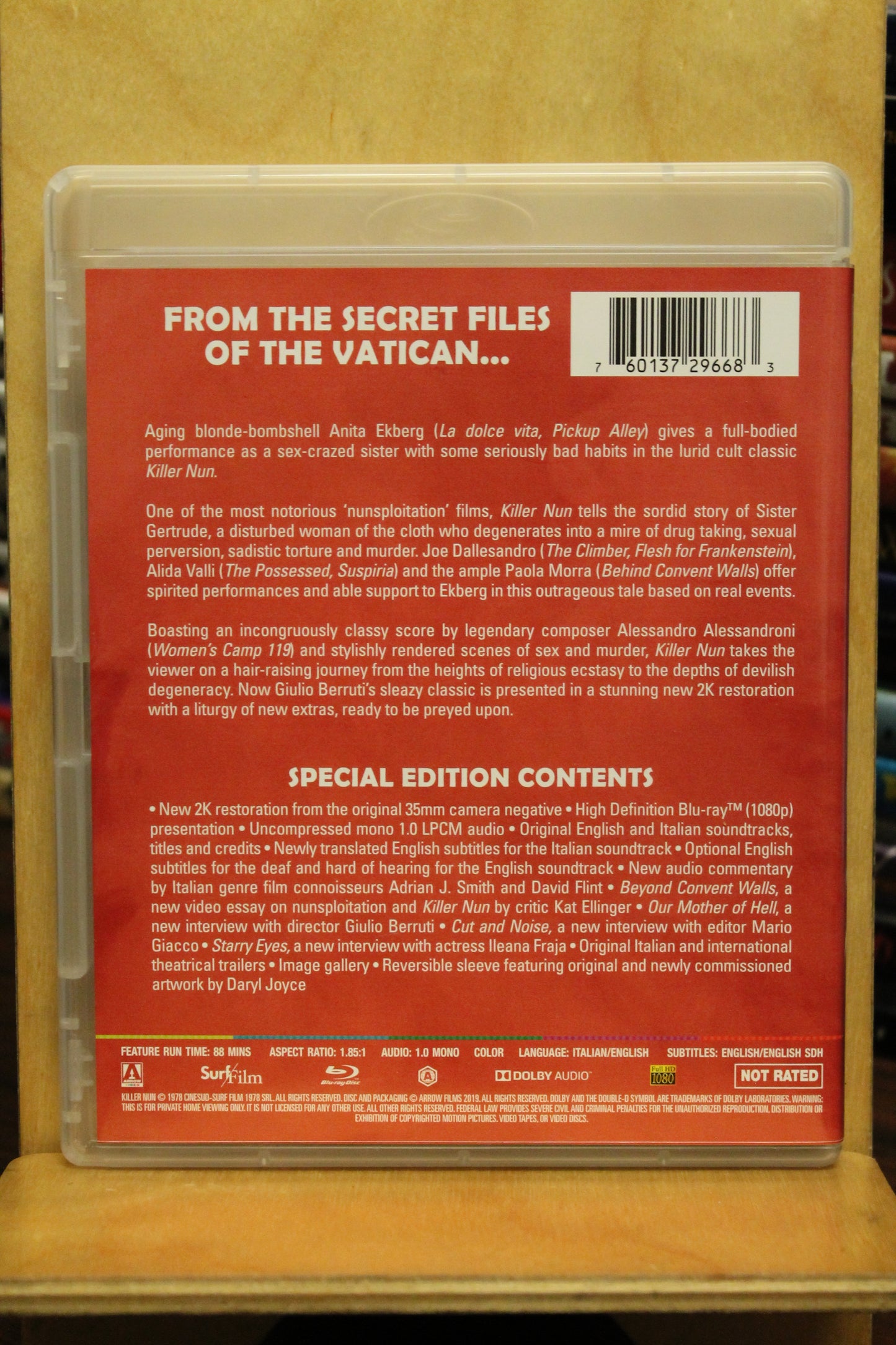 Killer Nun Blu-ray
