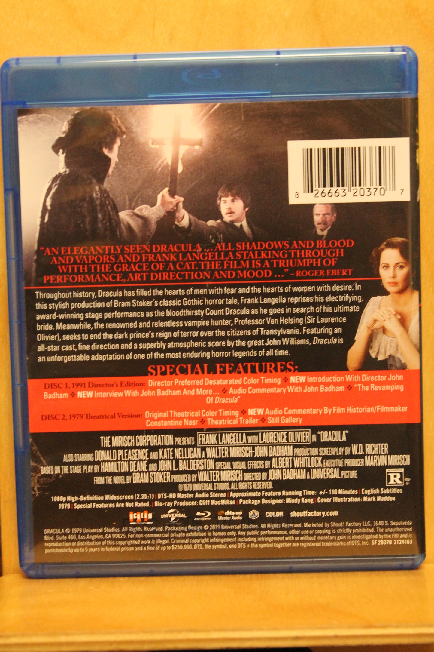 Dracula Blu-ray