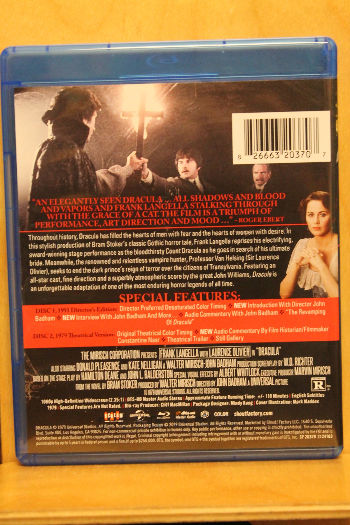 Dracula Blu-ray