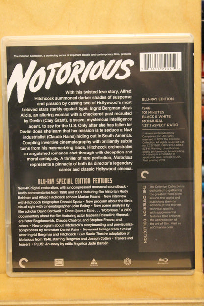 Notorious Blu-ray