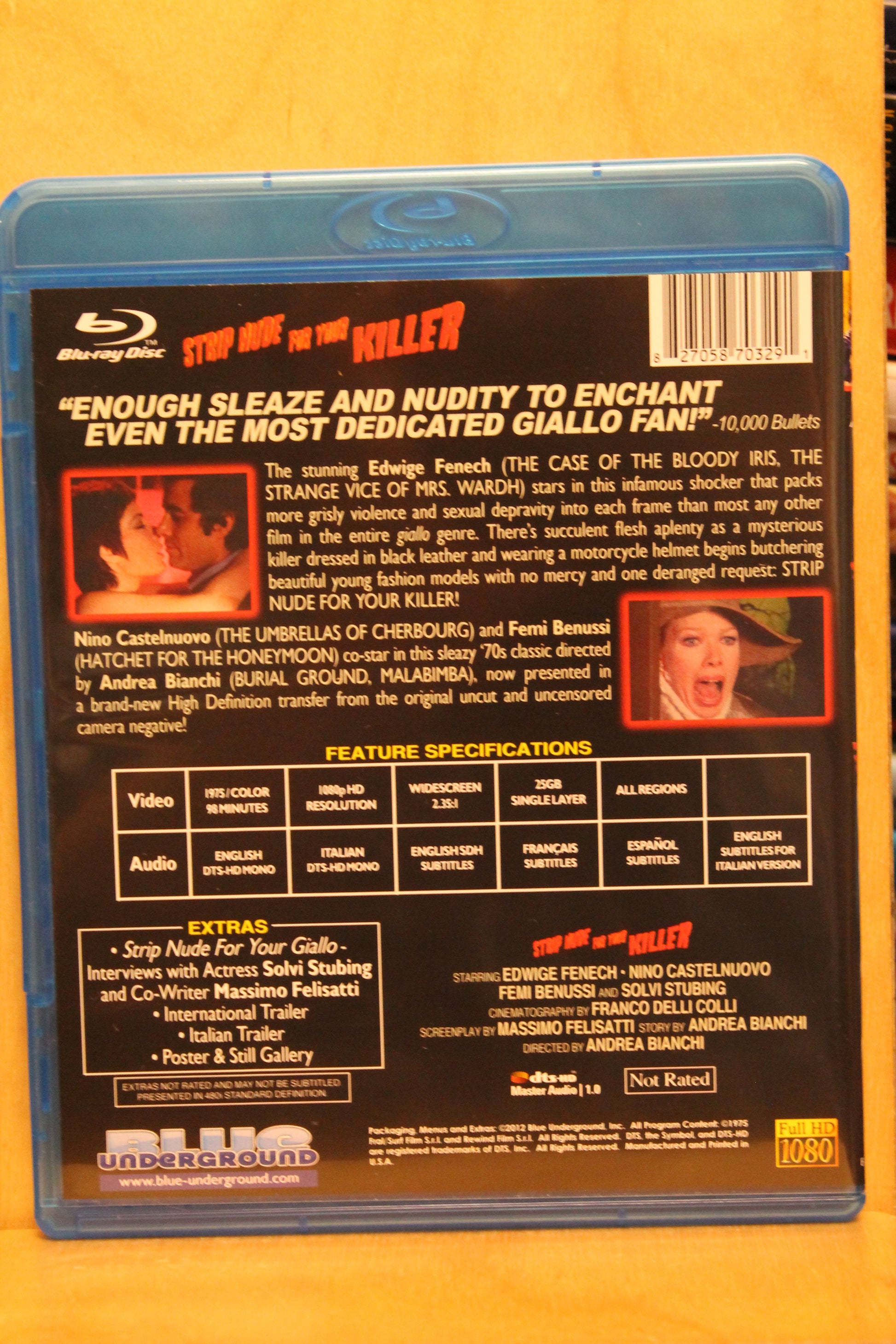Strip Nude for Your Killer Blu-ray