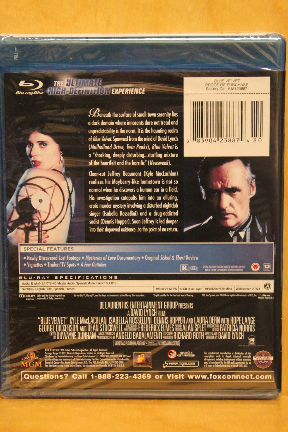 Blue Velvet Blu-ray