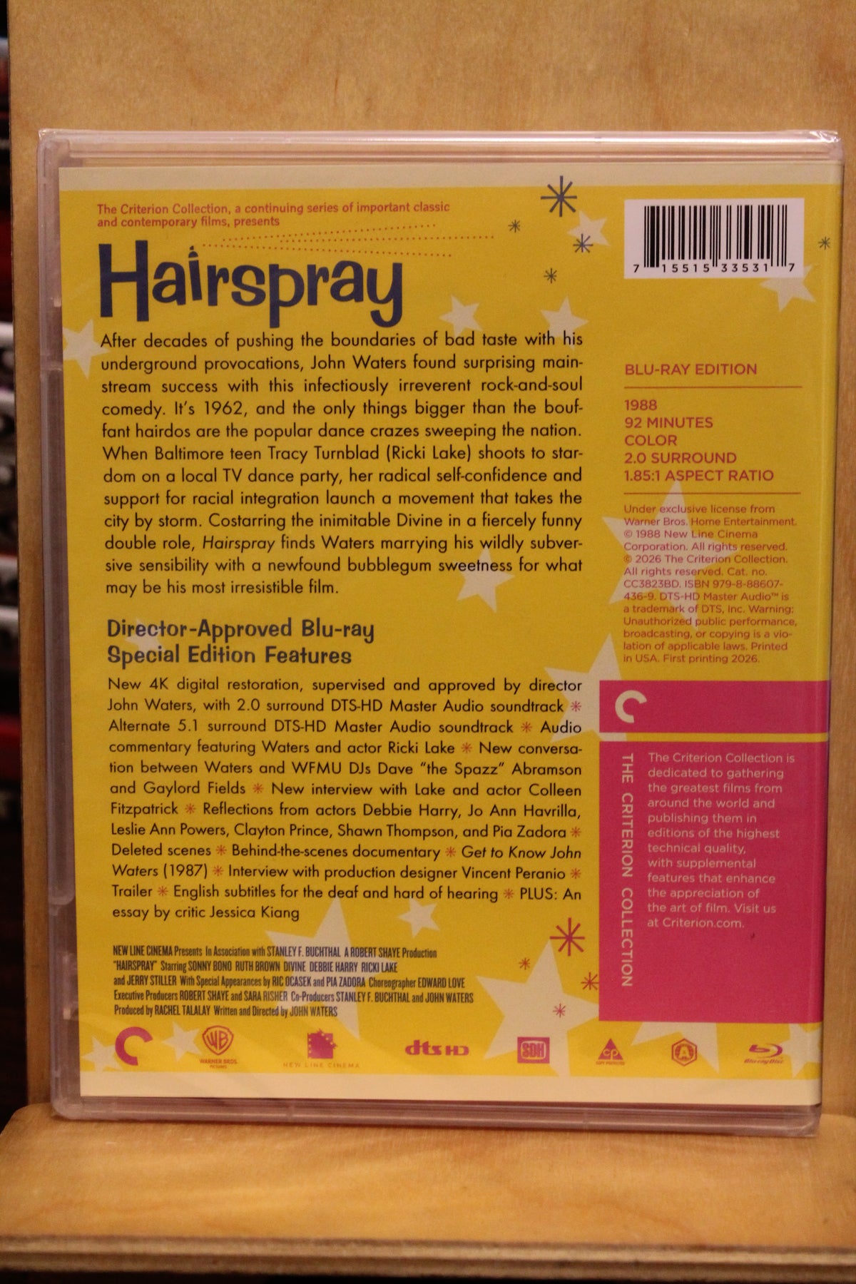 Hairspray Blu-ray