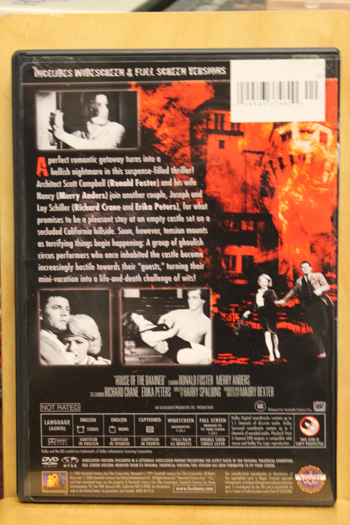 House of the Damned DVD