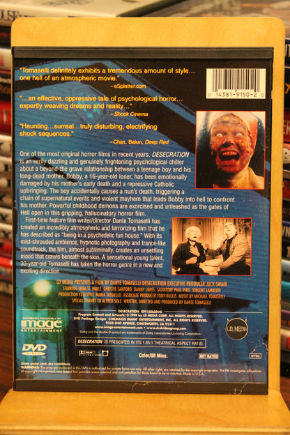 Desecration DVD