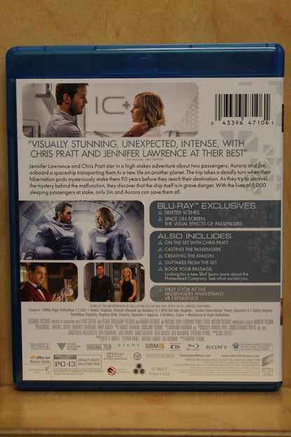 Passengers Blu-ray