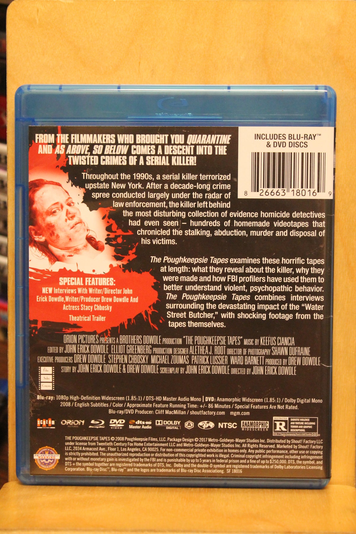 The Poughkeepsie Tapes Blu-ray