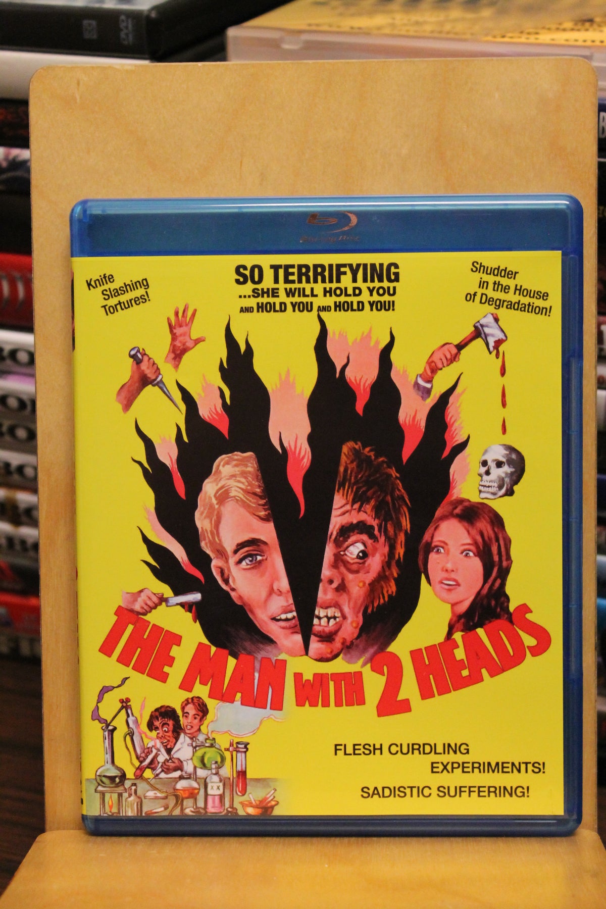 The Man with Two Heads Blu-ray