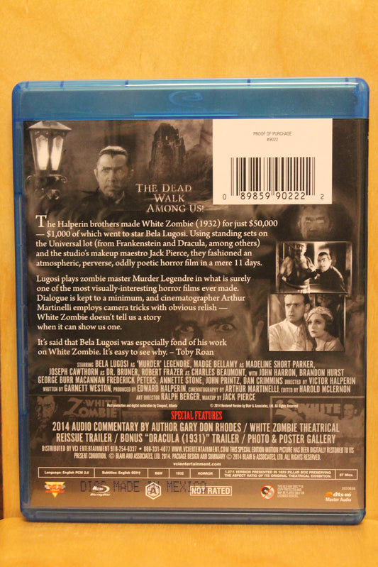 White Zombie Blu-ray