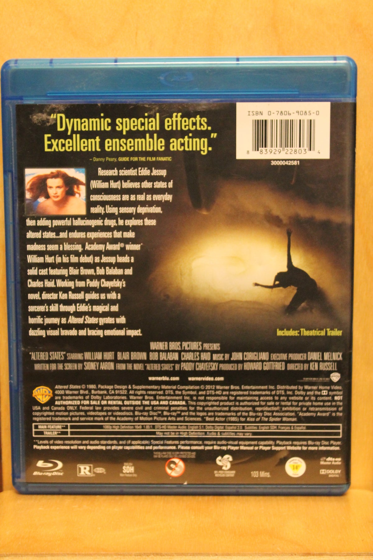 Altered States Blu-ray