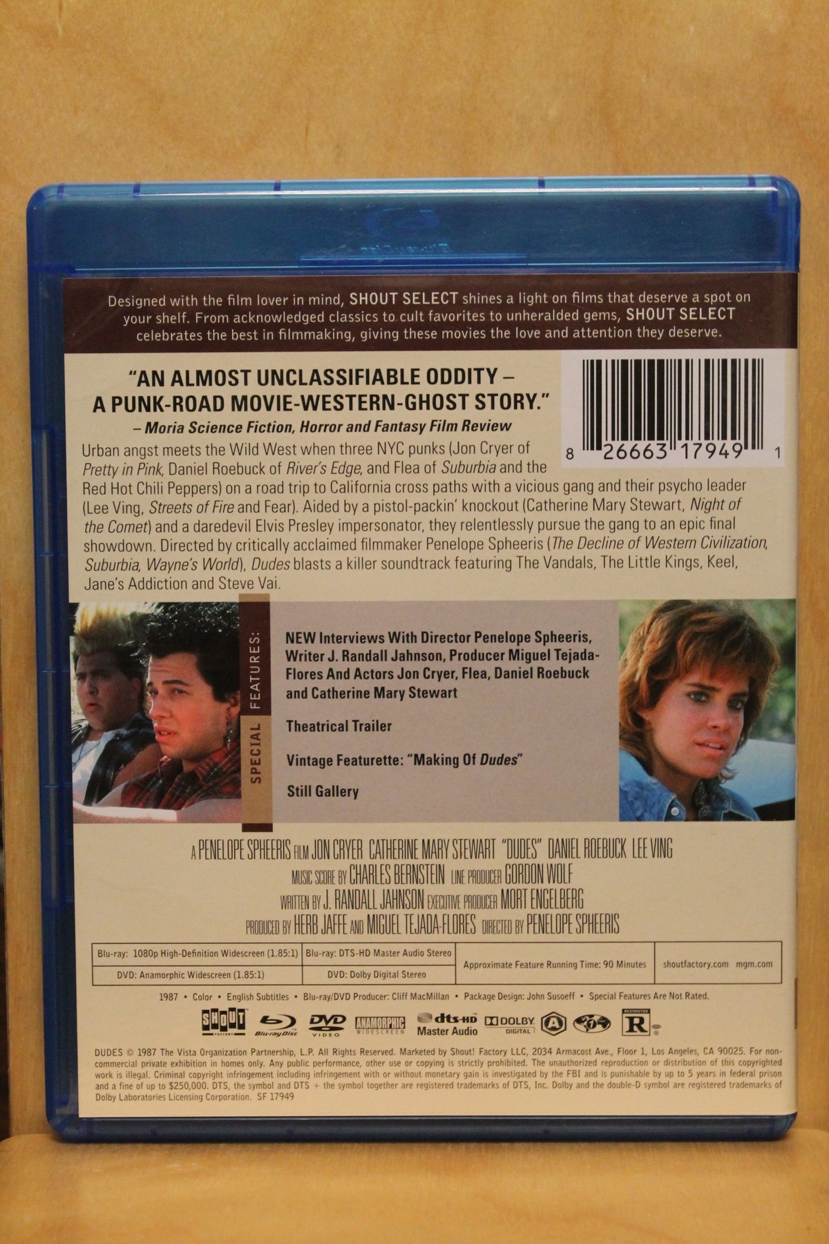 Dudes Blu-ray