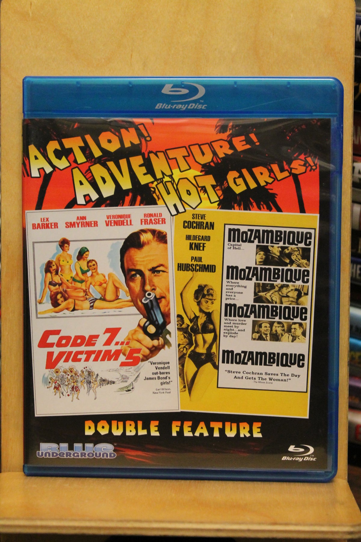 Code 7... Victim 5 / Mozambique Blu-ray