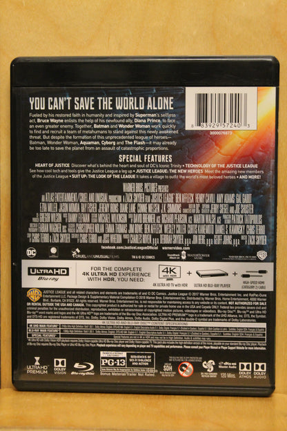 Justice League 4K UHD