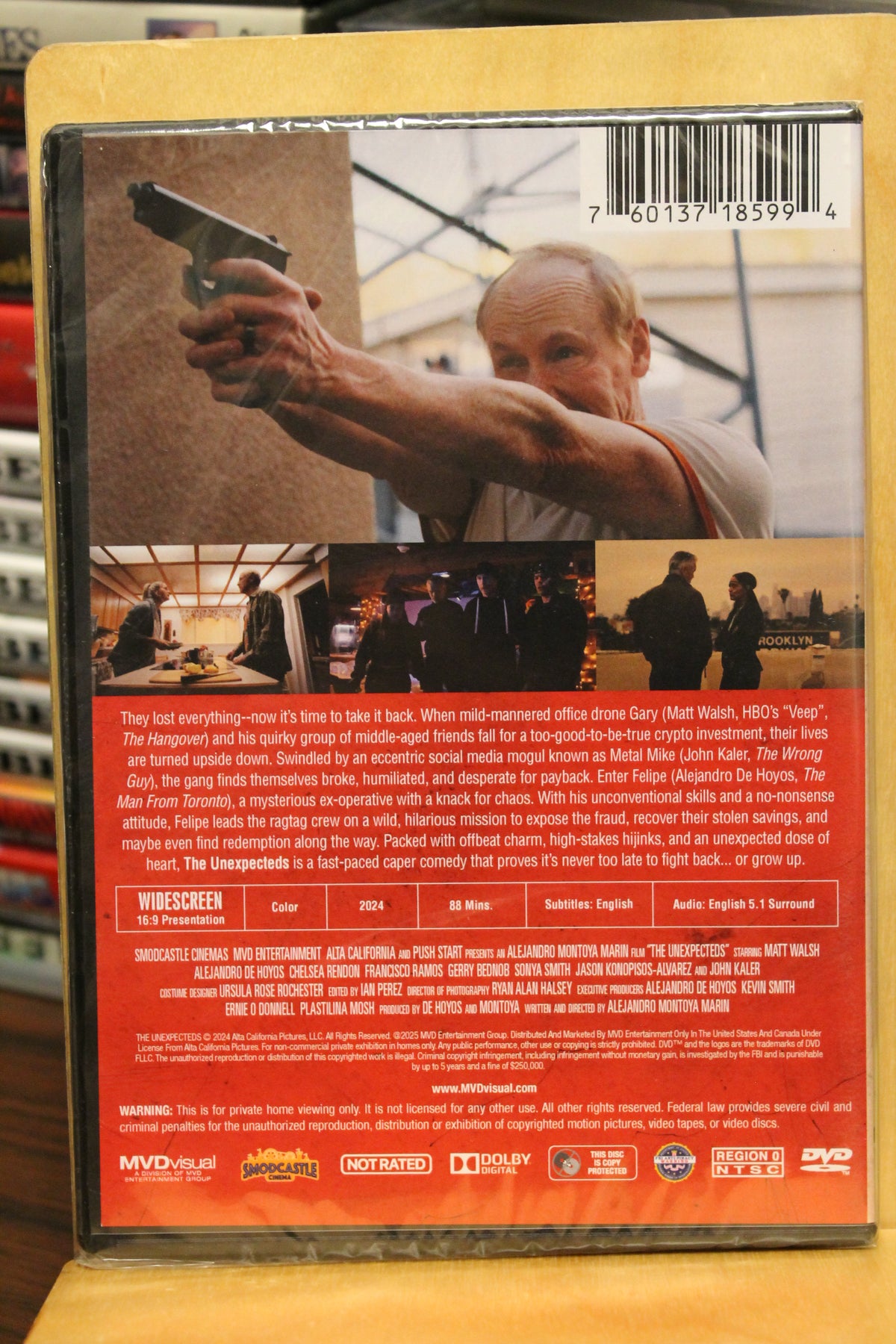 The Unexpecteds DVD