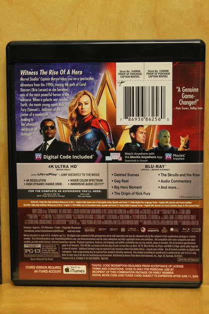 Captain Marvel 4K UHD