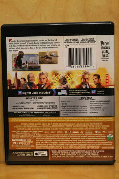Ant-Man and the Wasp 4K UHD